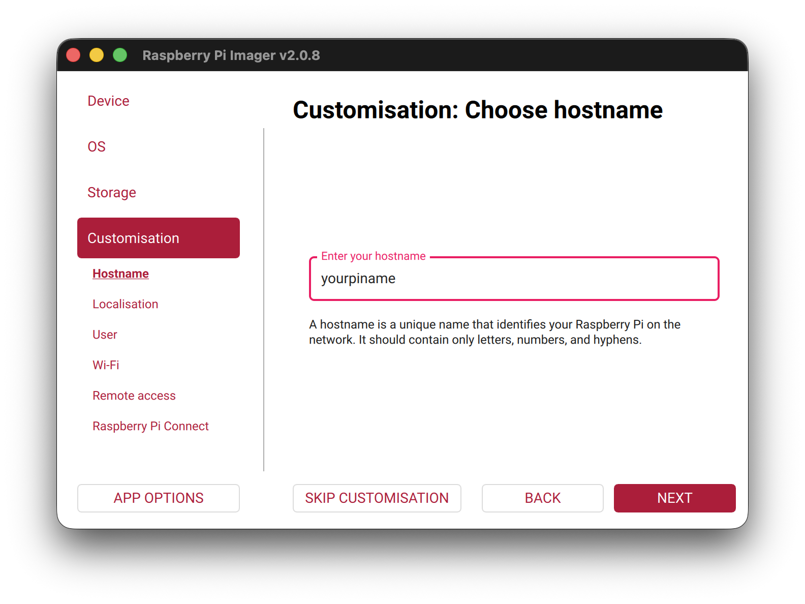 Hostname